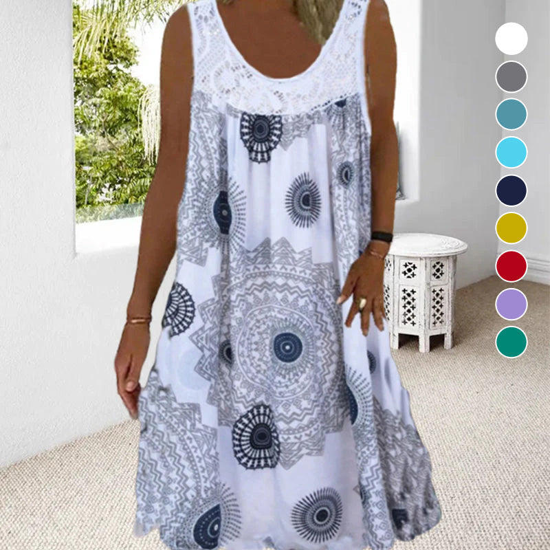 Maya | Bohemian Zomerjurk met Print
