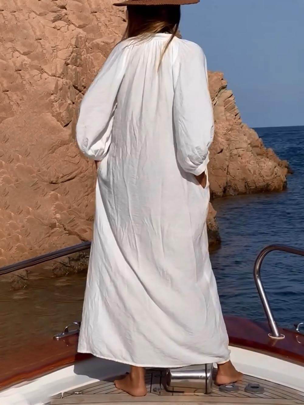 Isabelle | Luxe Strand Kaftan