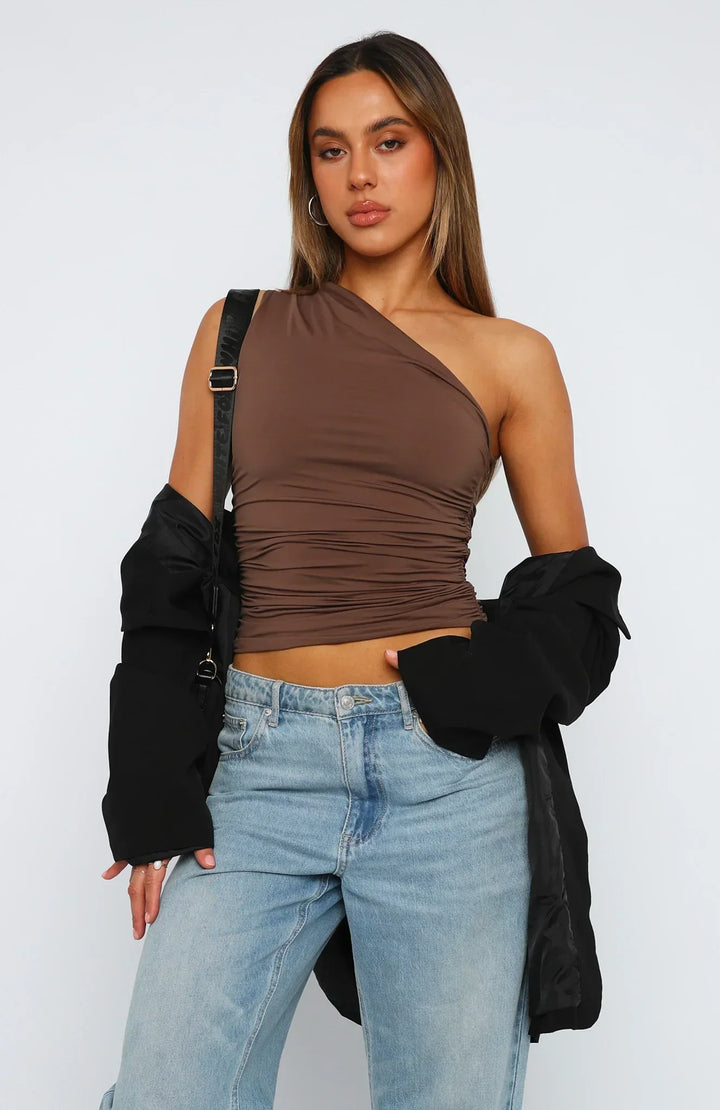 Faja | One Shoulder Top