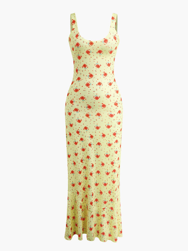 Fenna | Bloemen Maxi Jurk
