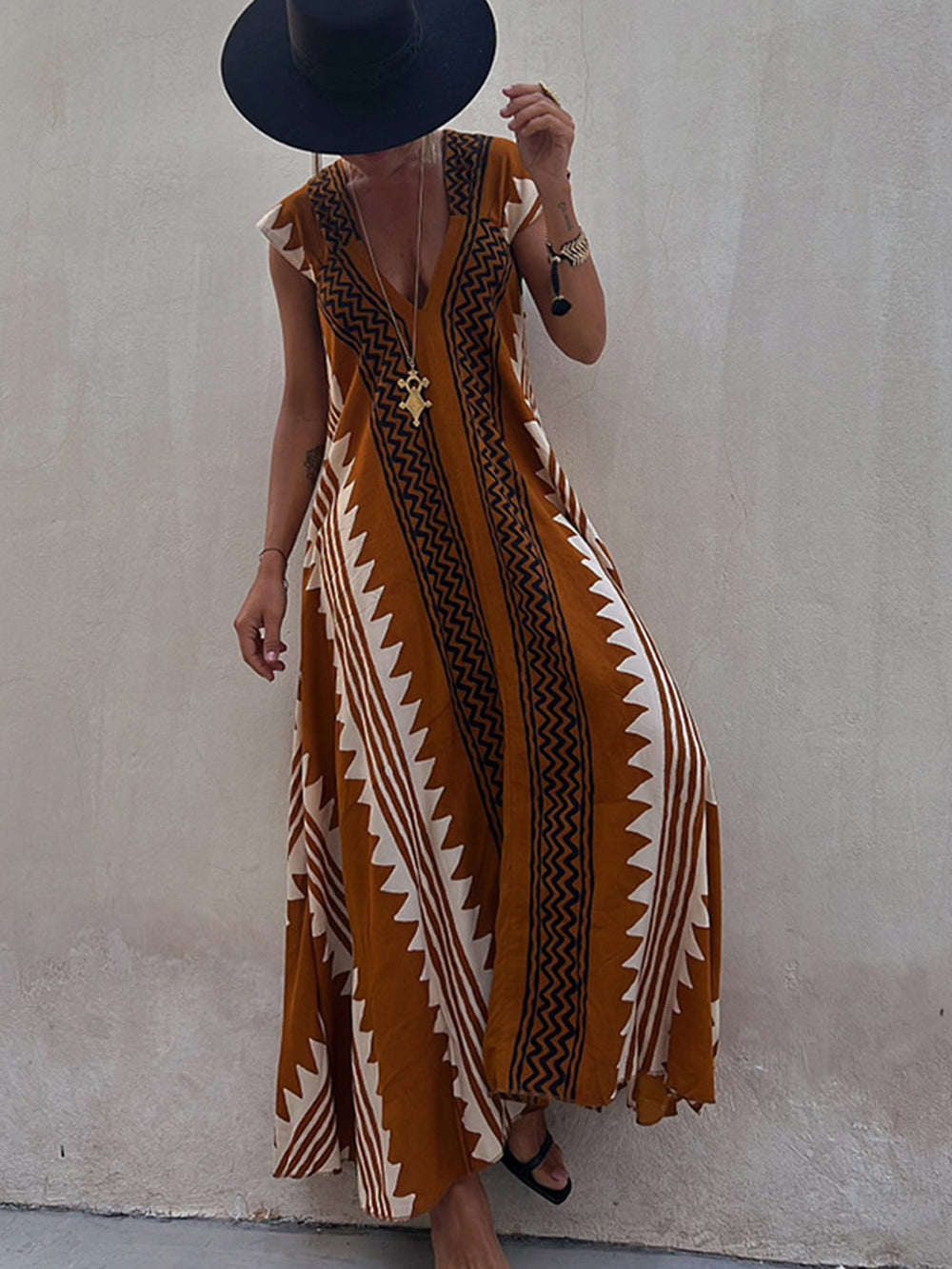 Elena | Bohemian Maxi Jurk