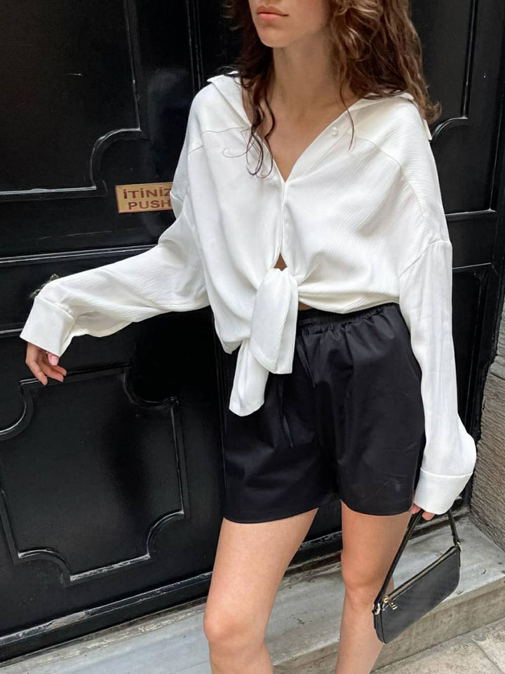 Aesha | Blouse met Relaxte Fit