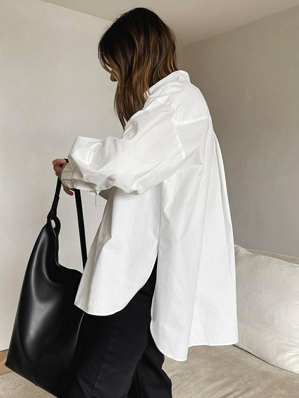 Ainara | Oversized Blouse met Minimalistische Look