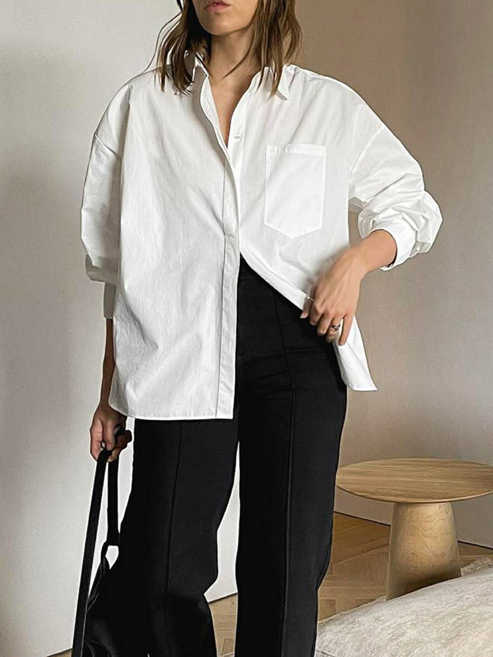 Ainara | Oversized Blouse met Minimalistische Look