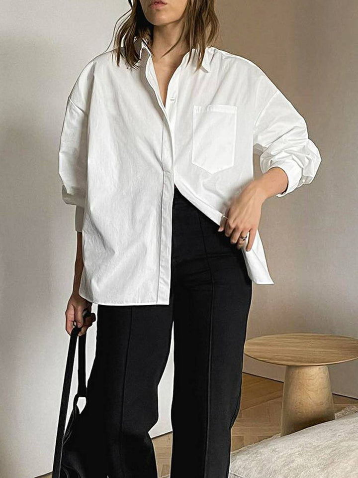 Ainara | Oversized Blouse met Minimalistische Look