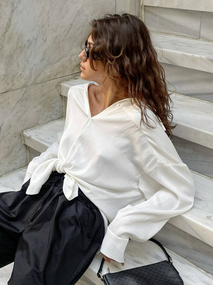 Aesha | Blouse met Relaxte Fit