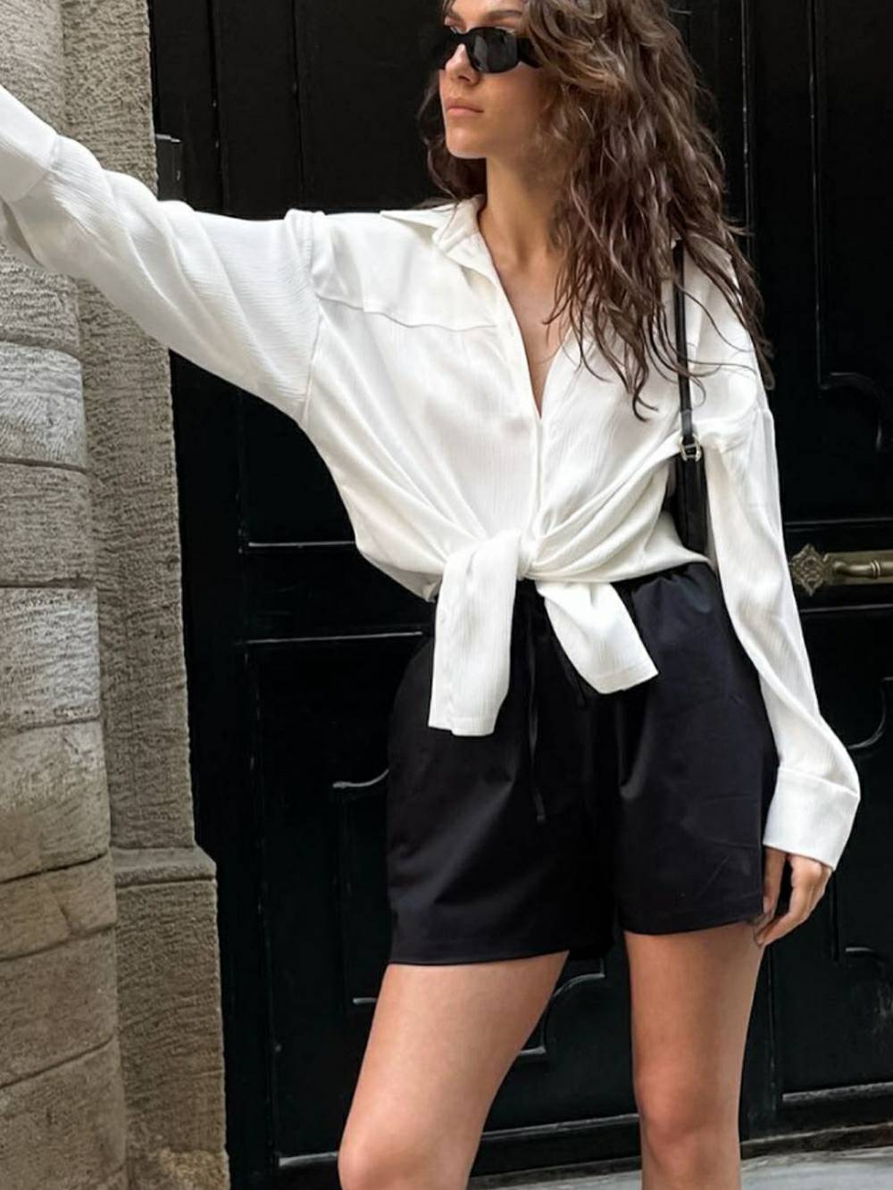 Aesha | Blouse met Relaxte Fit