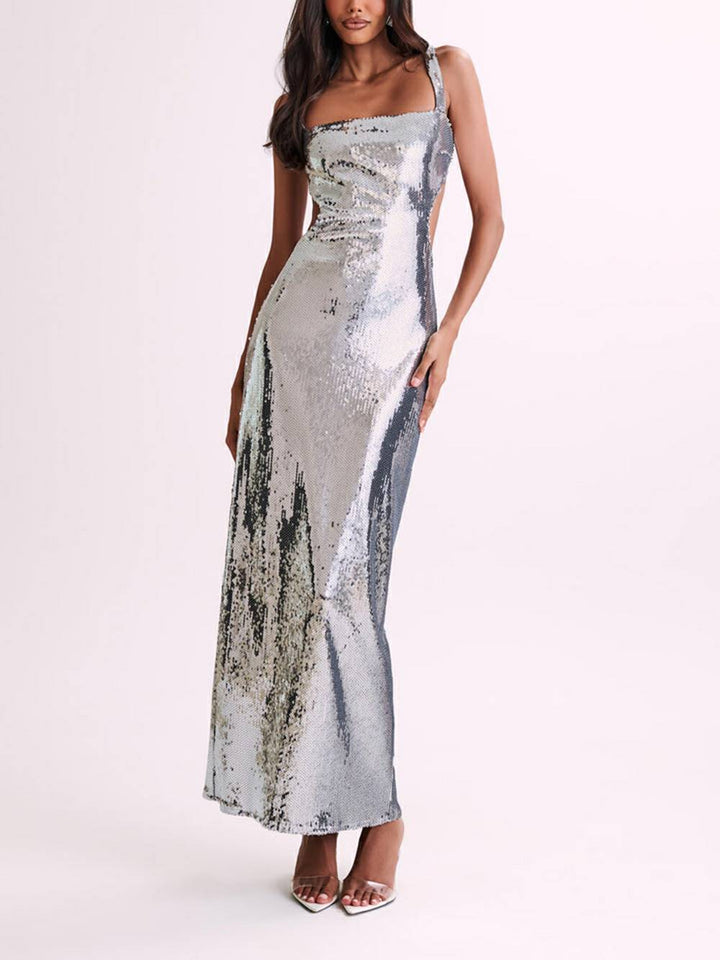 Valerie | Paillette Maxi Jurk