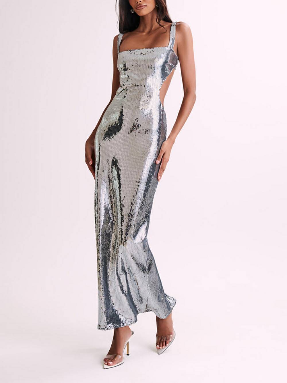 Valerie | Paillette Maxi Jurk