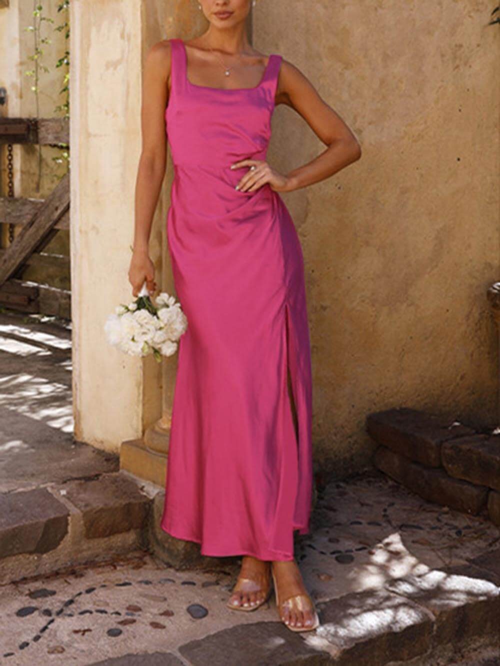 Celeste | Elegante Maxi Jurk met Split