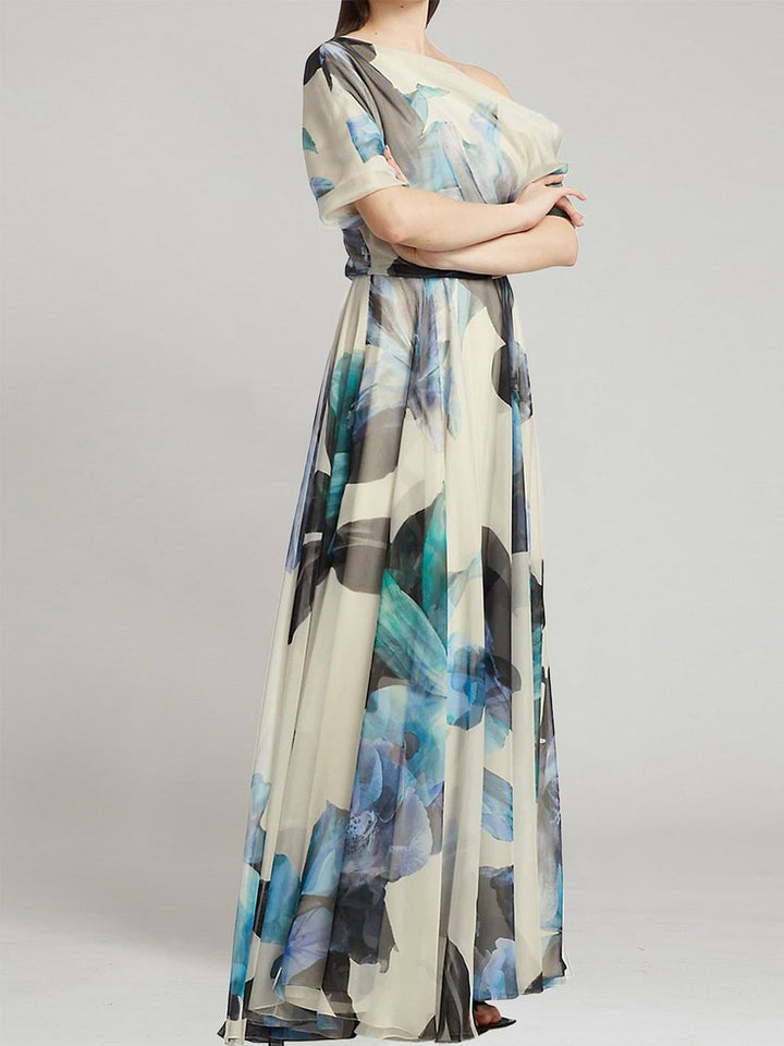 Rosalie | Off Shoulder Maxi Jurk