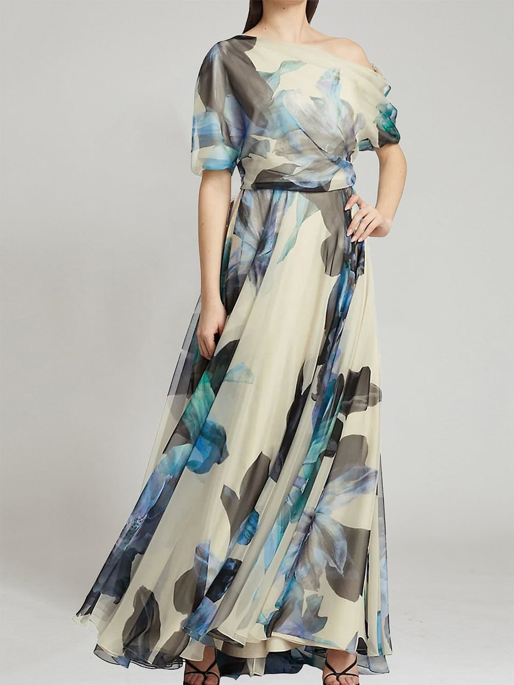 Rosalie | Off Shoulder Maxi Jurk
