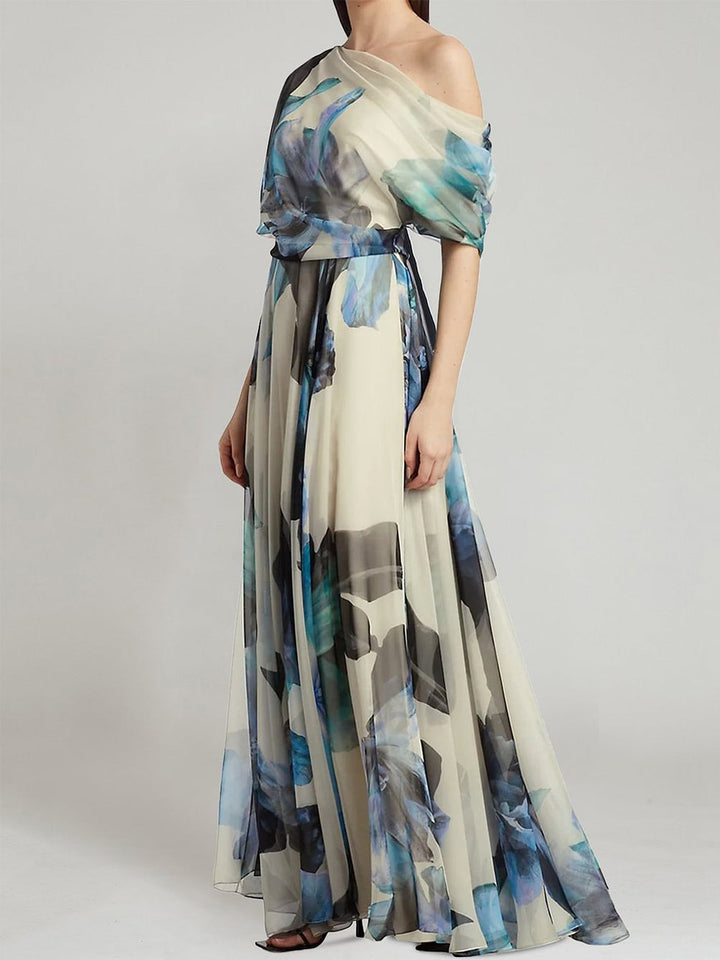 Rosalie | Off Shoulder Maxi Jurk