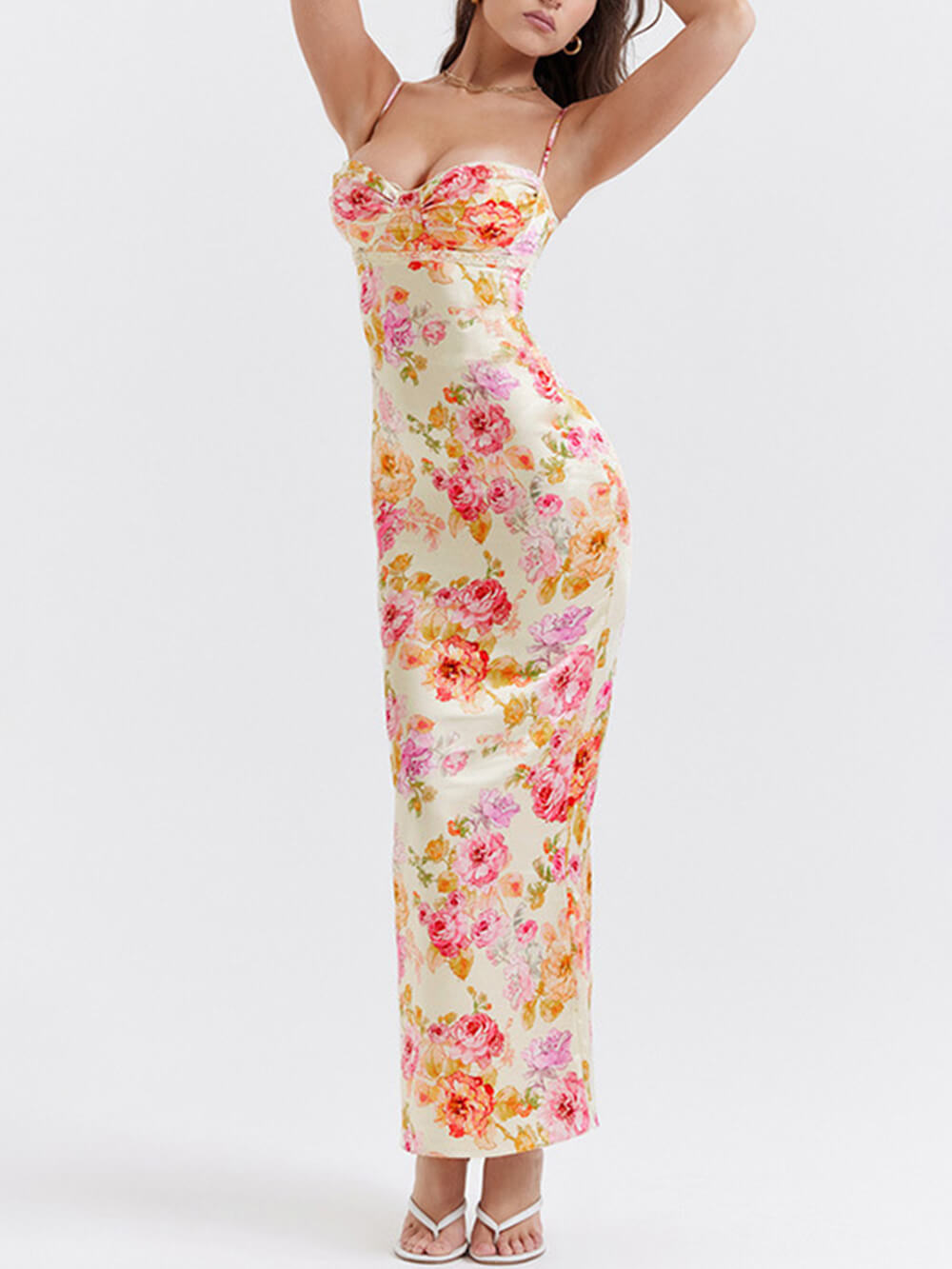 Esmara | Maxi Jurk met Romantische Bloemenprint