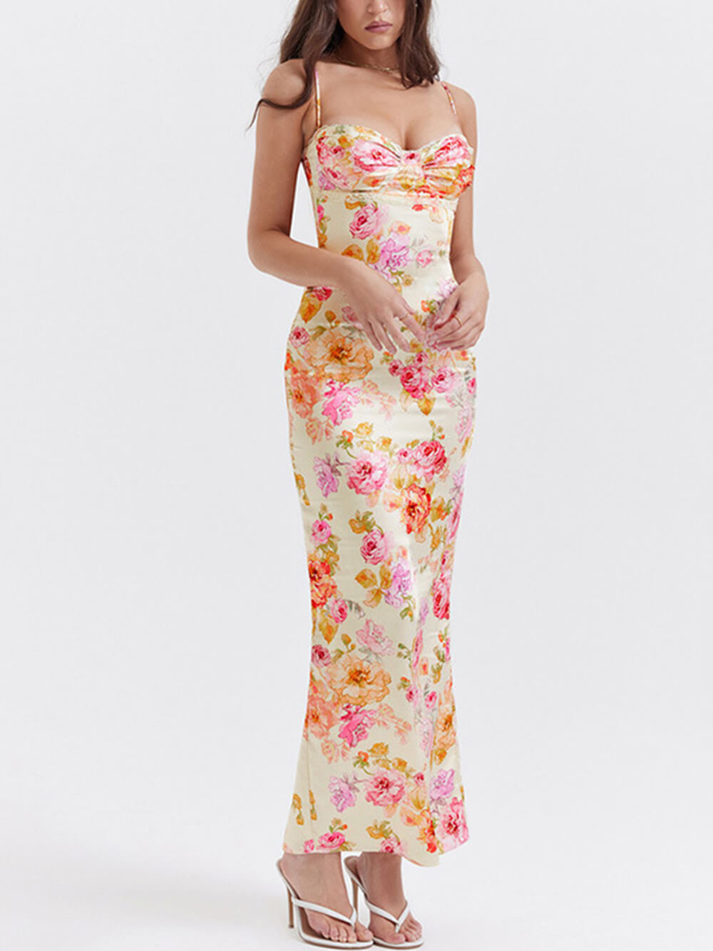 Esmara | Maxi Jurk met Romantische Bloemenprint