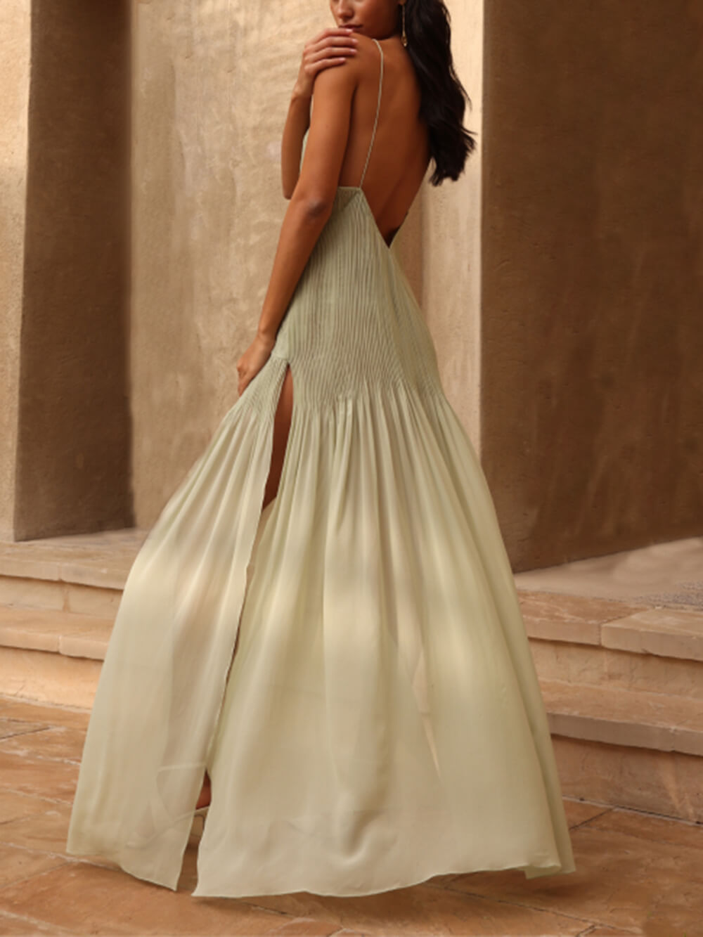Elise | Maxi Jurk met Draped Details