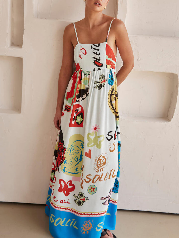 Jinthe | Artistieke Maxi Jurk