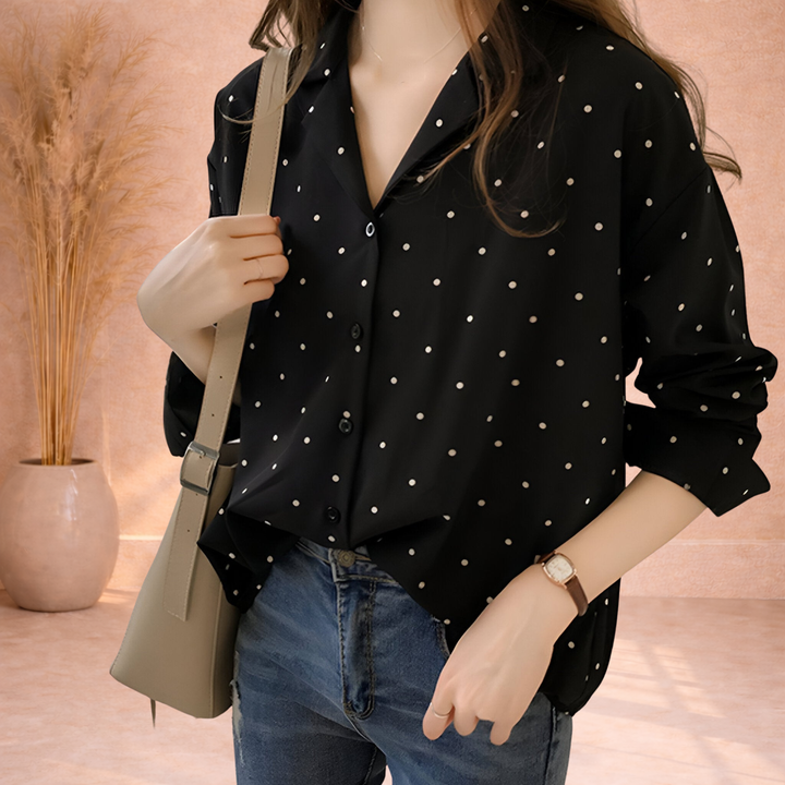 Noémi | Stippen Blouse