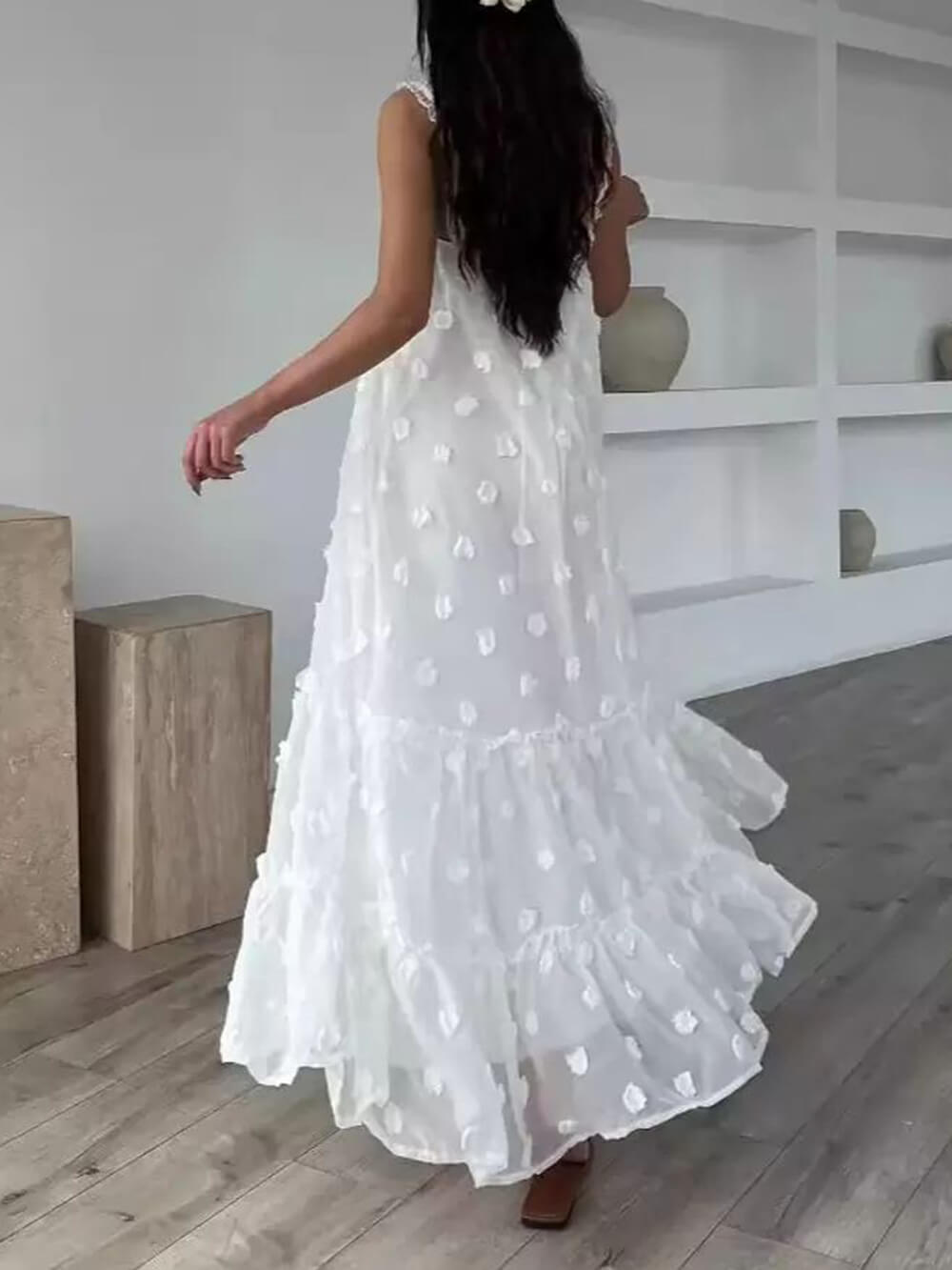 Amélie | Romantische Maxi Jurk