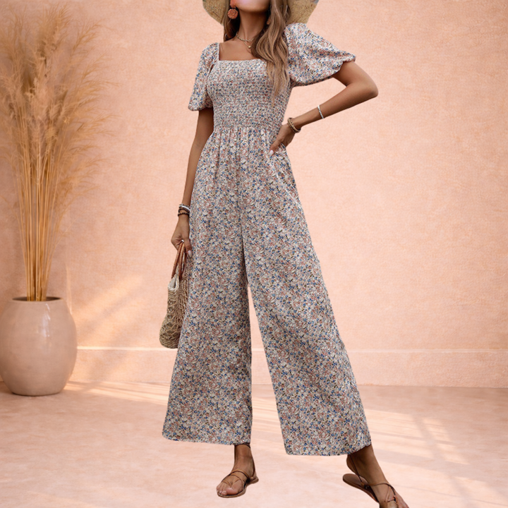 Ismara | Floral Jumpsuit