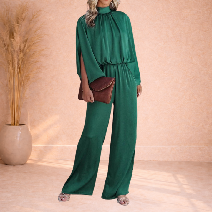 Elin | Elegante Oversized Mouw Jumpsuit