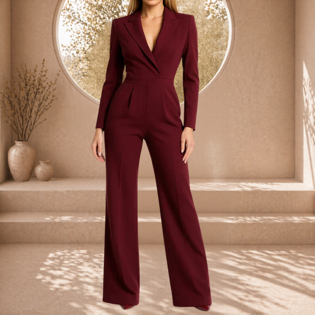 Harper | Elegante Jumpsuit met Blazer Look