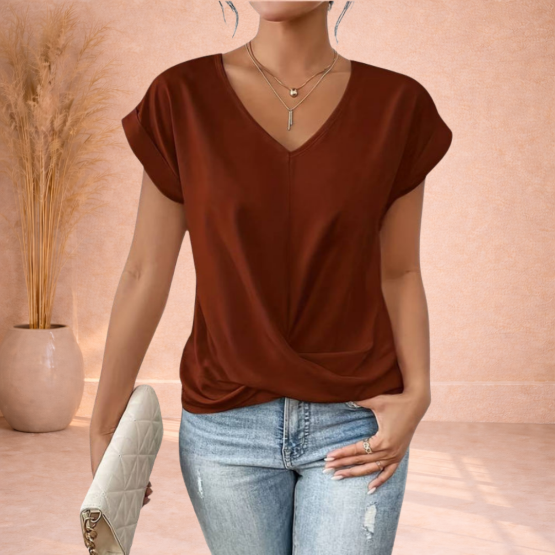 Nina | Elegante V-Hals Top