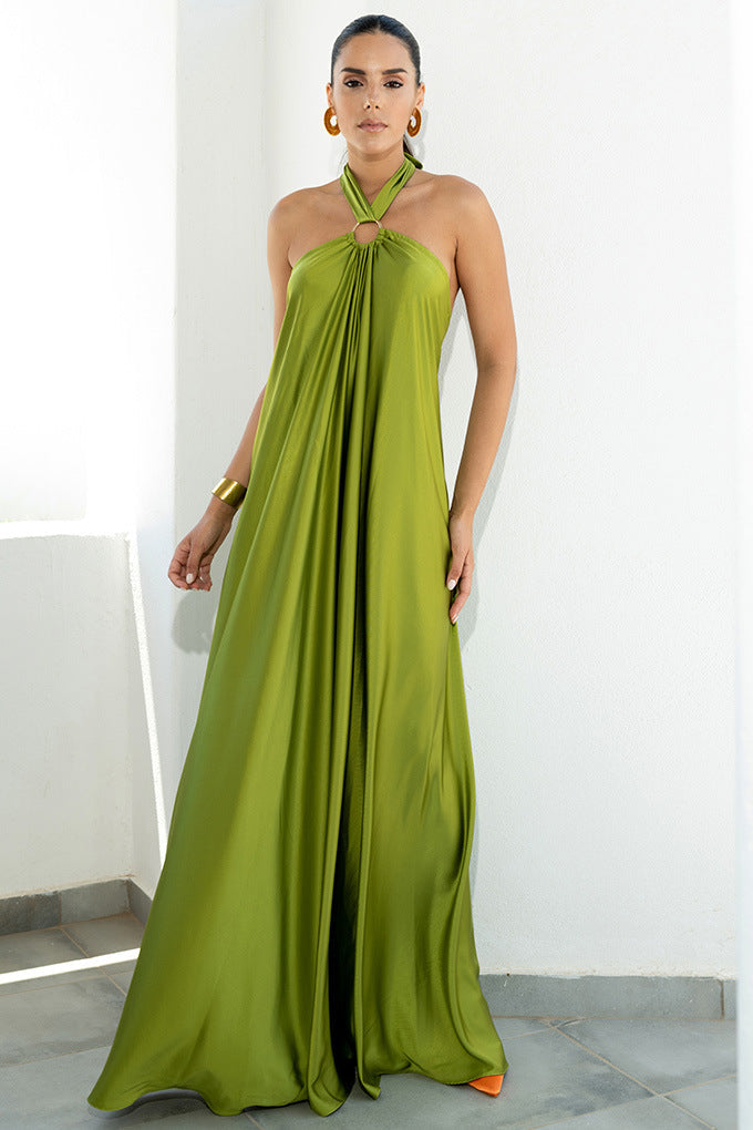Serena | Halter Maxi Jurk