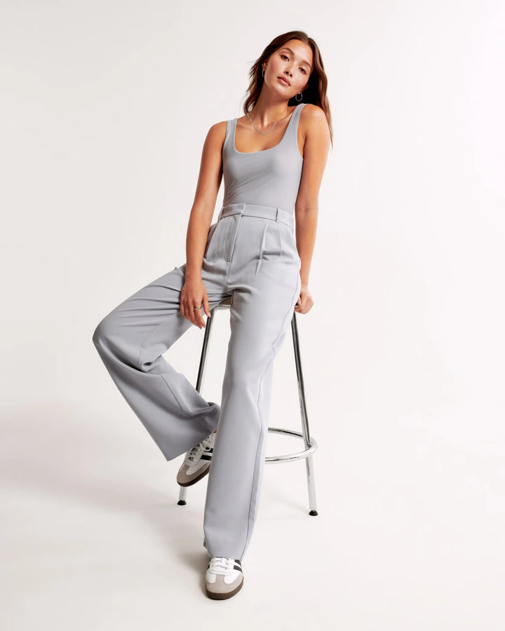 Doutzen | Elegante Pantalon met Rechte Pijpen