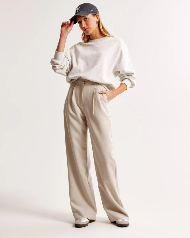 Doutzen | Elegante Pantalon met Rechte Pijpen