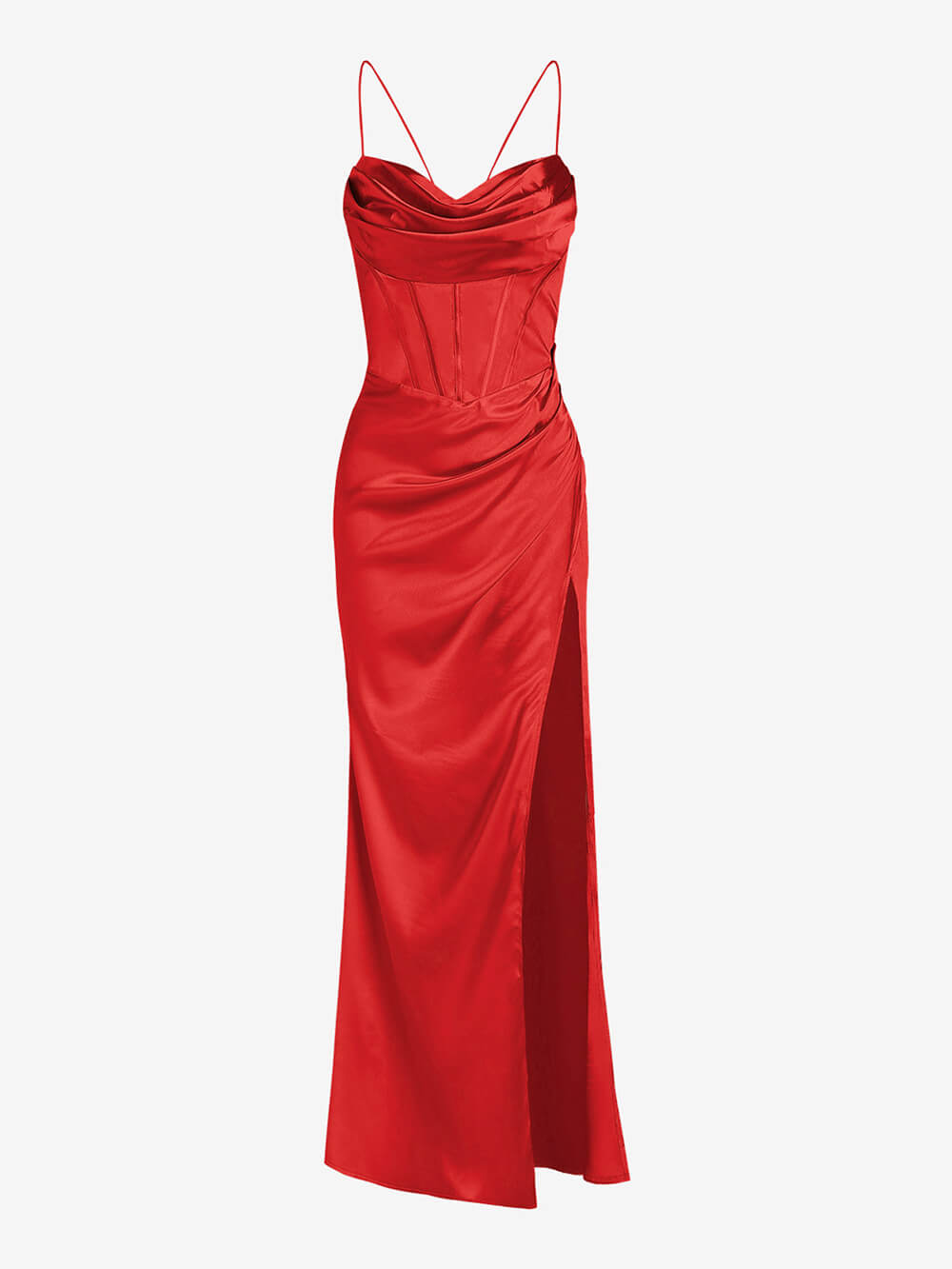 Vivienne | Corset Maxi Jurk met Split