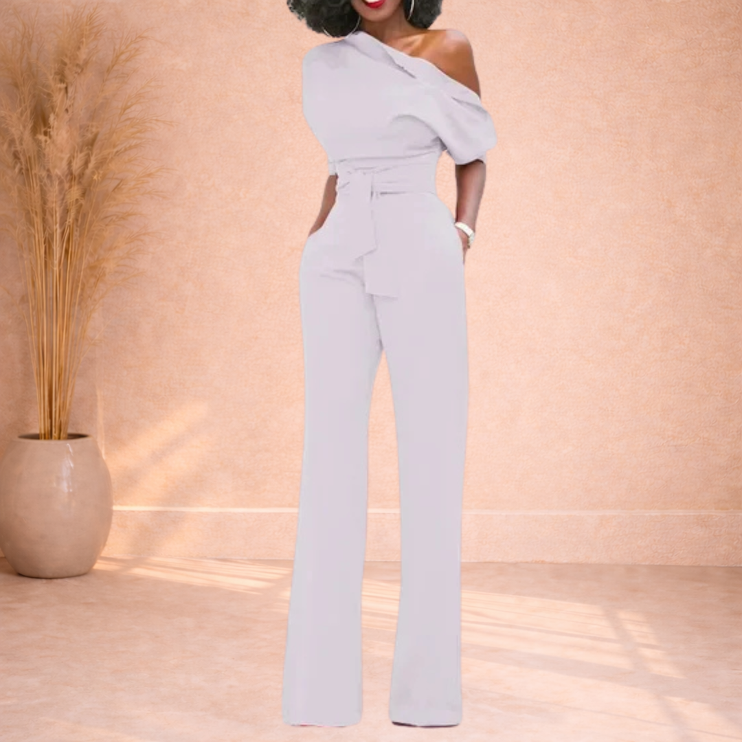 Yara | One-Shoulder Elegante Jumpsuit