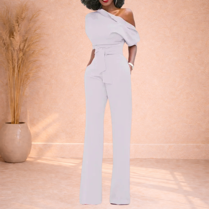 Yara | One-Shoulder Elegante Jumpsuit