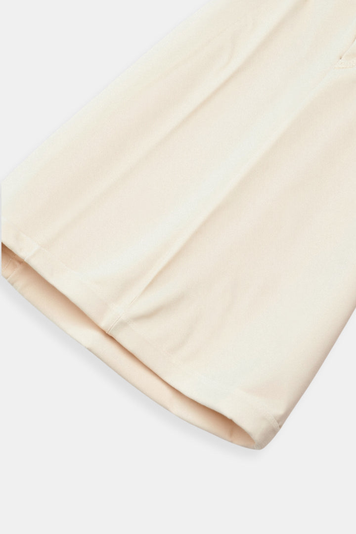 Amélie | Elegante Wide Leg Pantalon in Crème