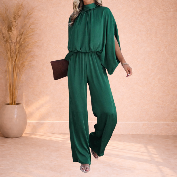 Elin | Elegante Oversized Mouw Jumpsuit