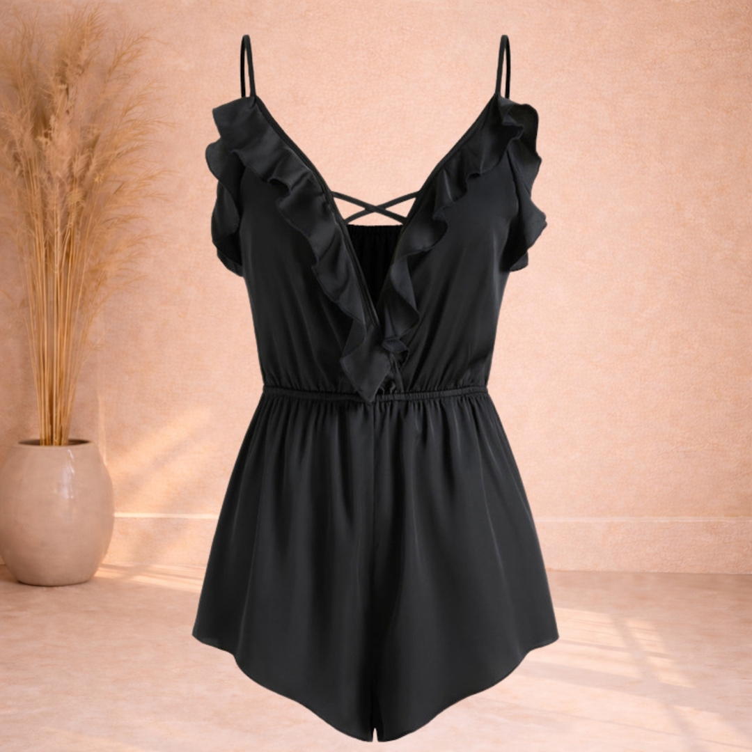 Zafira | Speelse Ruffle Playsuit