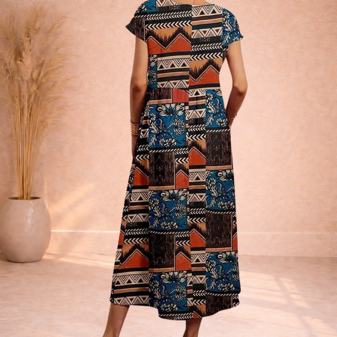 Elvina | Luchtige Maxi Jurk