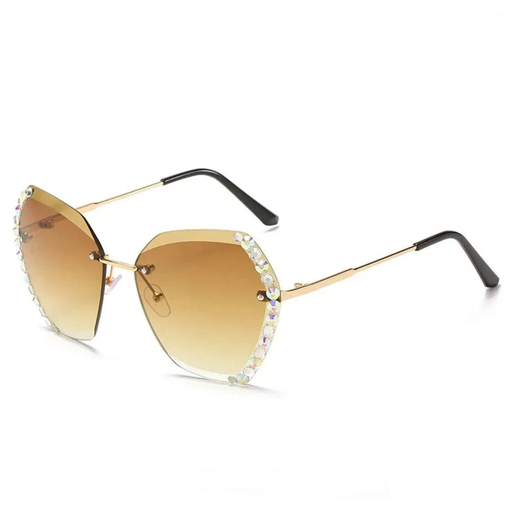Anaïs | Glamour Zonnebril met Strass
