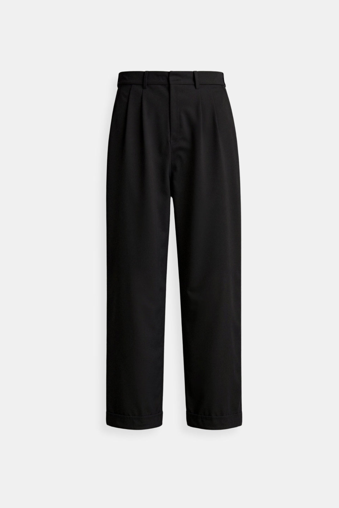 Chloé | Cropped Pantalon met Omslag Pijpen