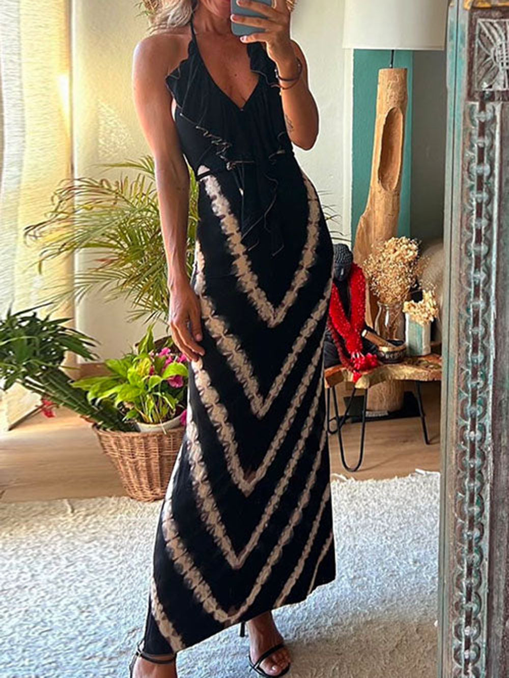 Nina | Tie Dye Maxi Jurk