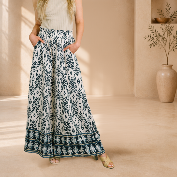 Aukje | Bohemian Wijde Broek