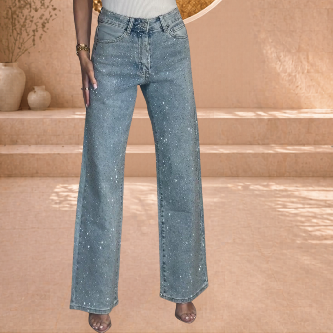 Nova | Sparkle Straight Jeans