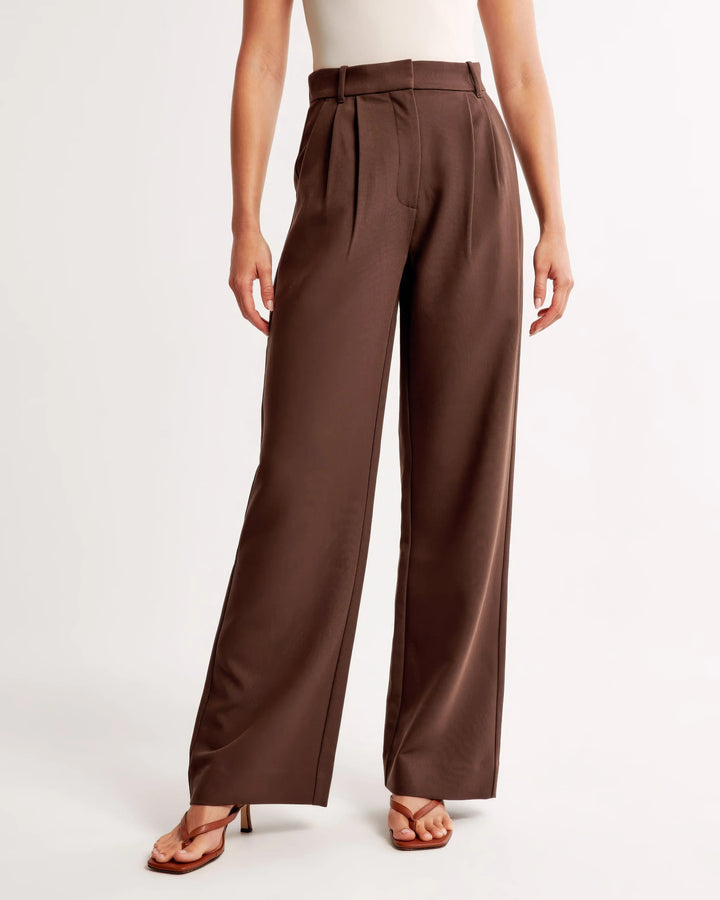 Doutzen | Elegante Pantalon met Rechte Pijpen
