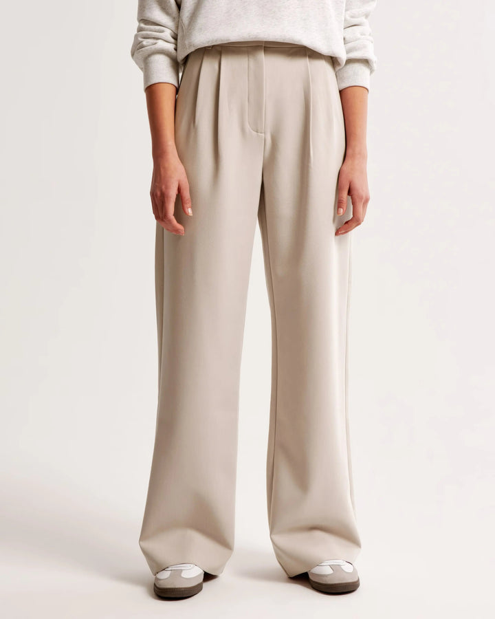 Doutzen | Elegante Pantalon met Rechte Pijpen