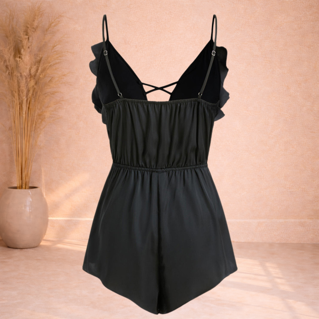 Zafira | Speelse Ruffle Playsuit