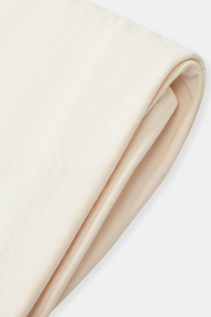 Amélie | Elegante Wide Leg Pantalon in Crème