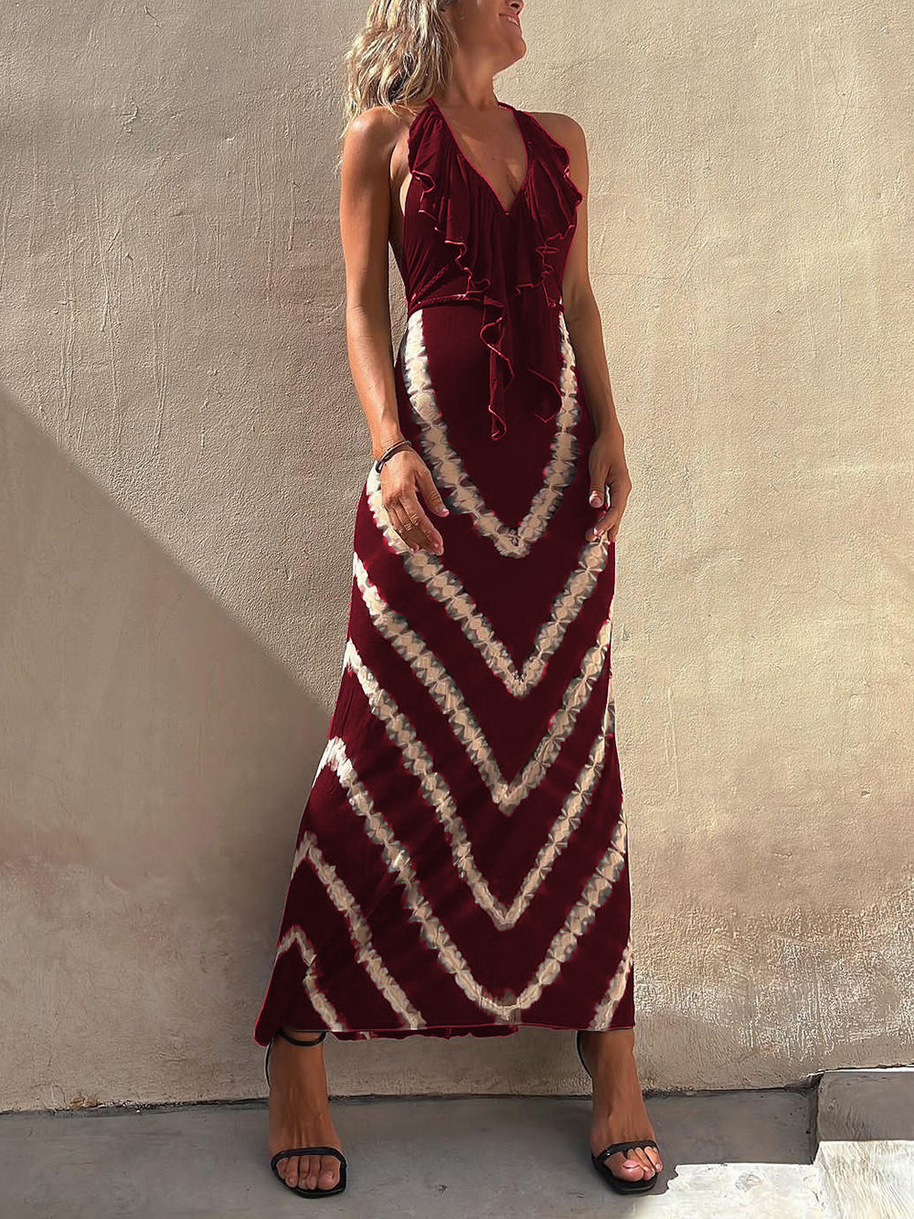 Nina | Tie Dye Maxi Jurk
