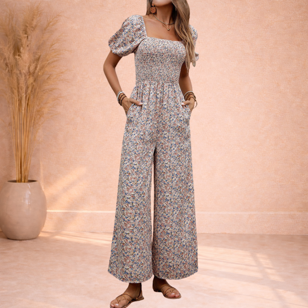 Ismara | Floral Jumpsuit