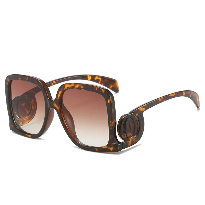 Amberly | Oversized Square Zonnebril