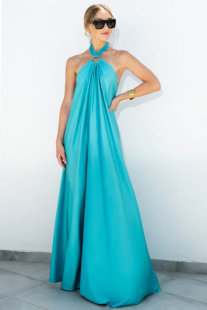 Serena | Halter Maxi Jurk